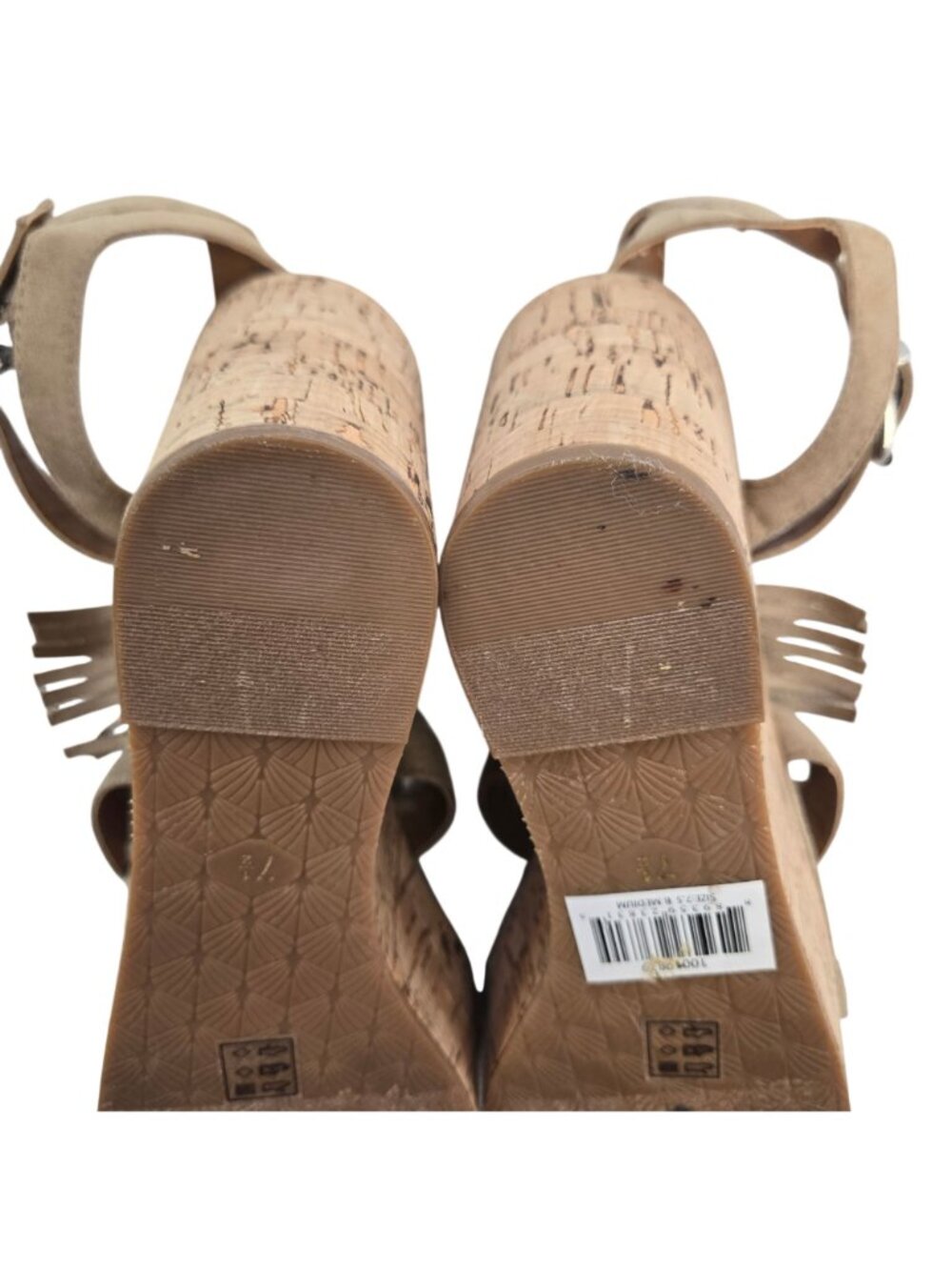 Ariat Unbridled Lolita Wedge Beaded Sandals Size 7.5 - Picture 8 of 10